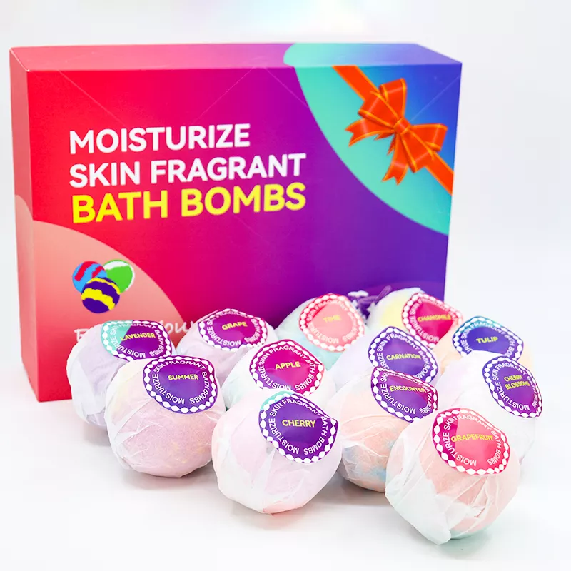 Luxury Natural Bath Bomb Gift Set
