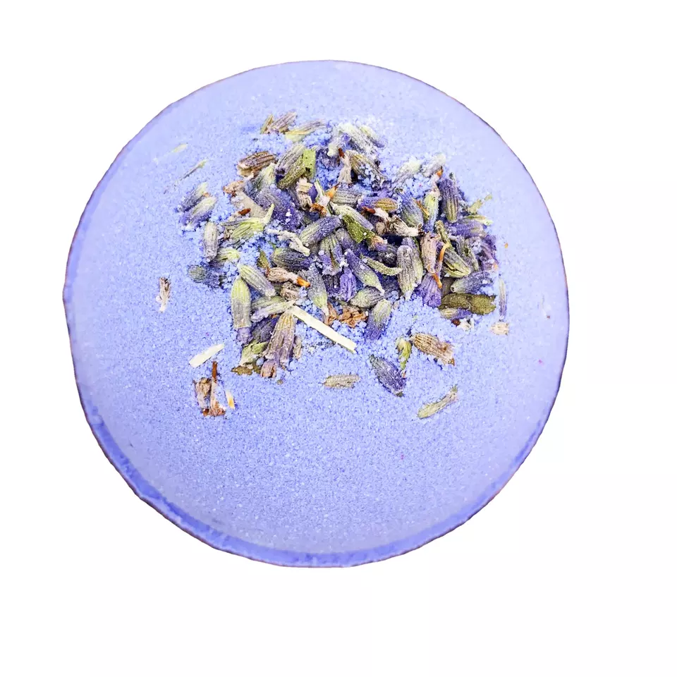Natural Lavender Bath Bombs 