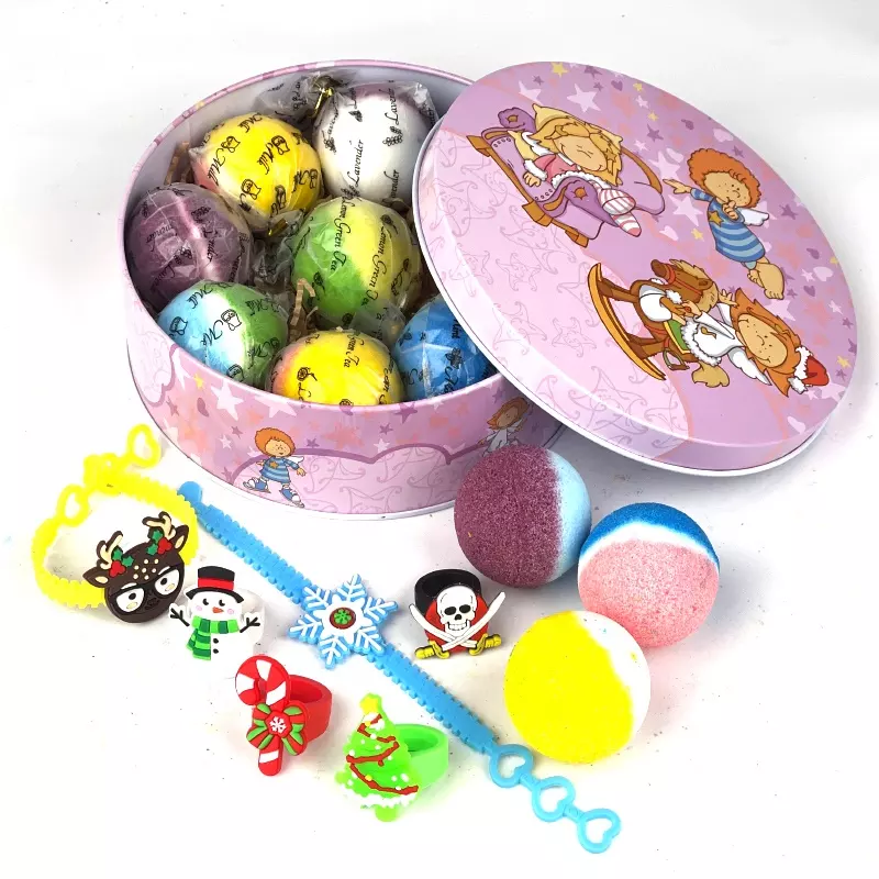 Luxury Bath Bombs For Kids With Surprise Toys Inside