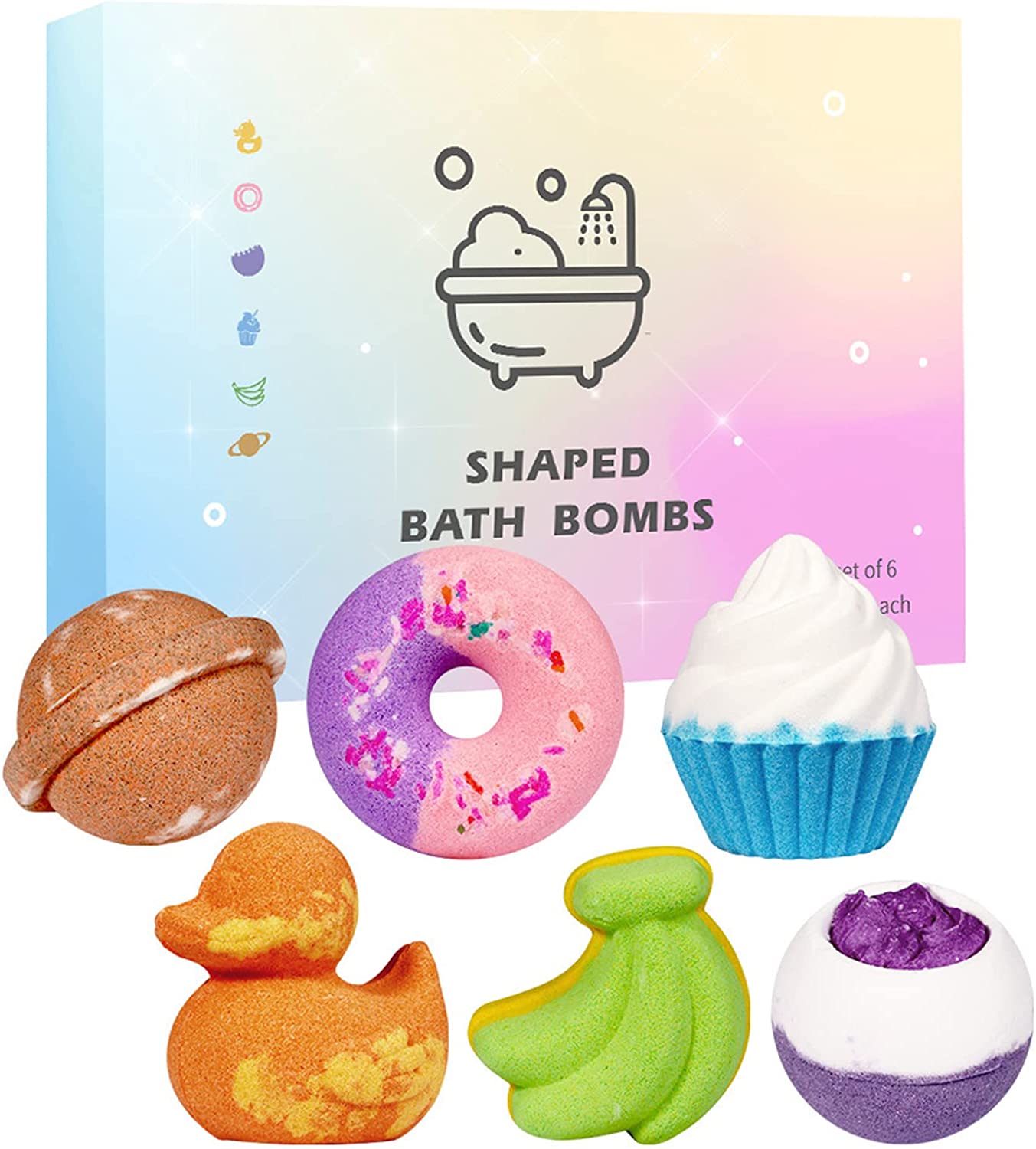 Bath Bombs Gift Set For Kids