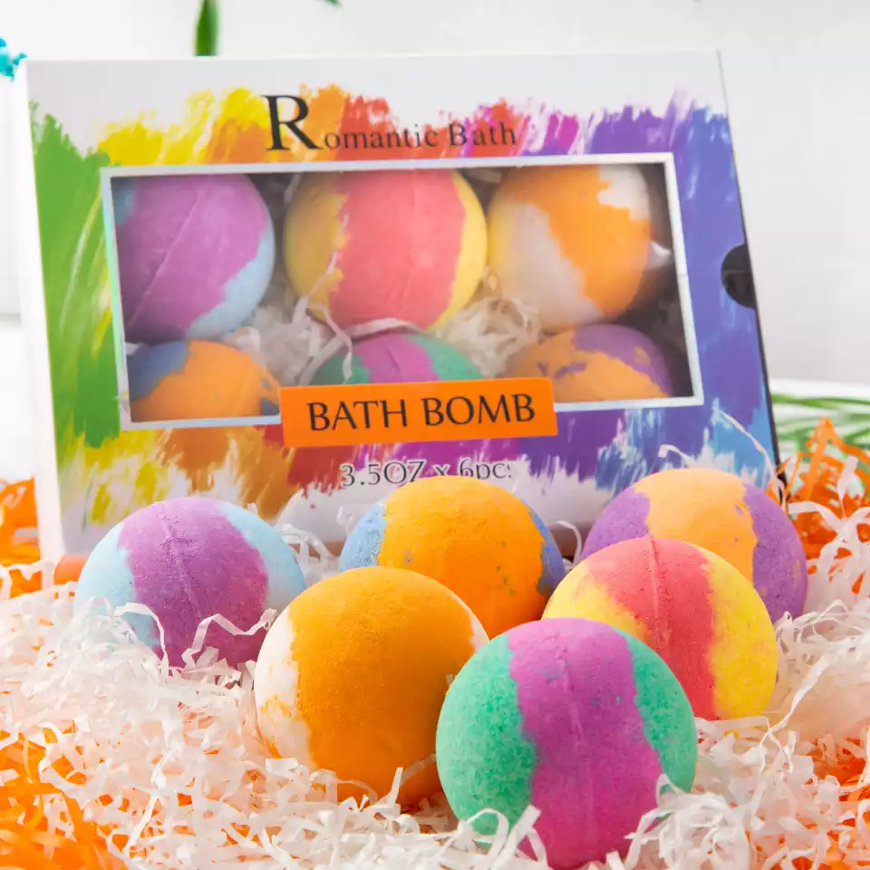 Mousse Organic Ingredient Bath Bombs Gift Set