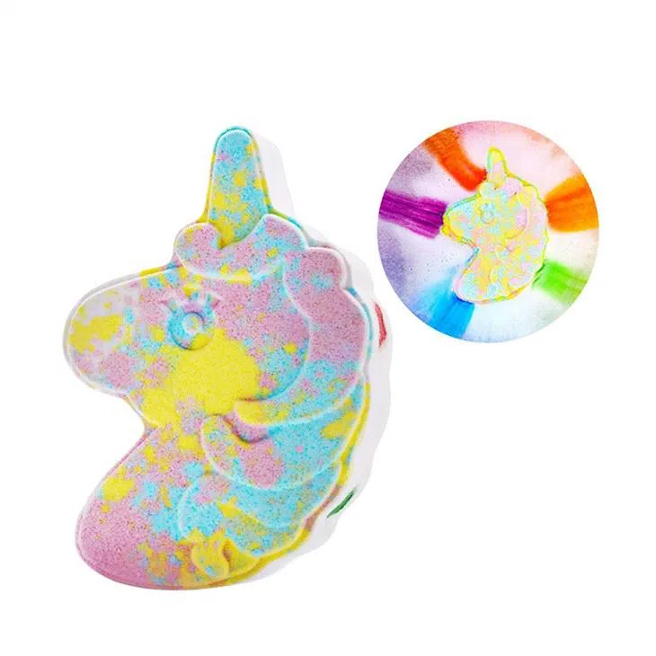 Rainbow Unicorn Dreams Bath Fizzers Bath Bomb