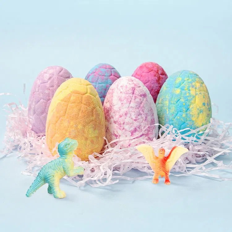 Dinosaurs Egg Shaped Bath Bomb Whit Toys