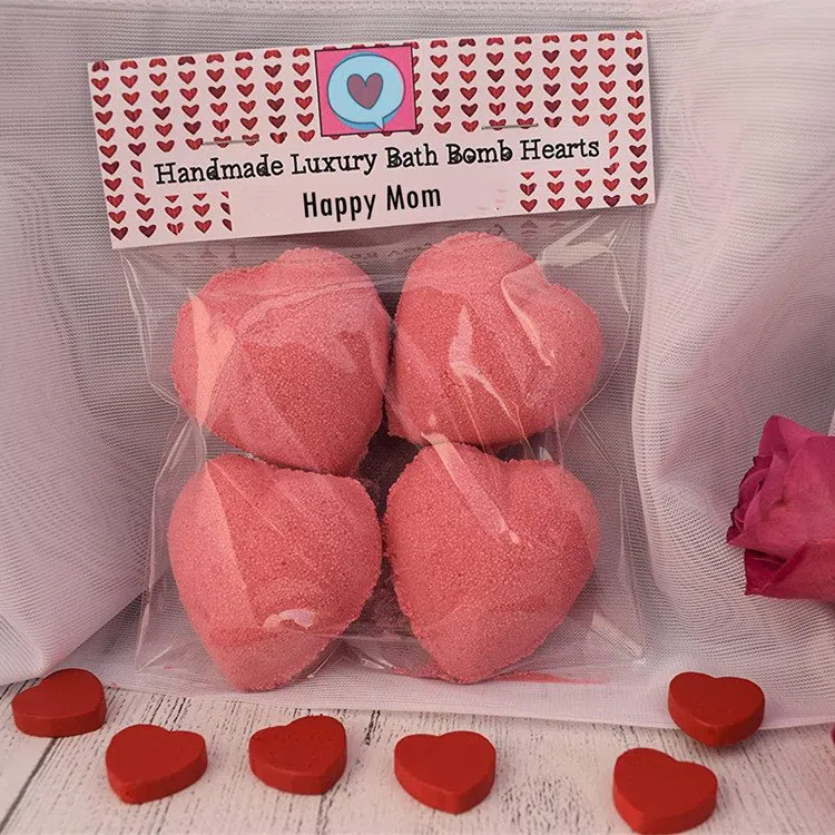 Mother's Day Heart Bath Bomb