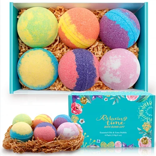 Private Label Natural Handmade Bath Bombs